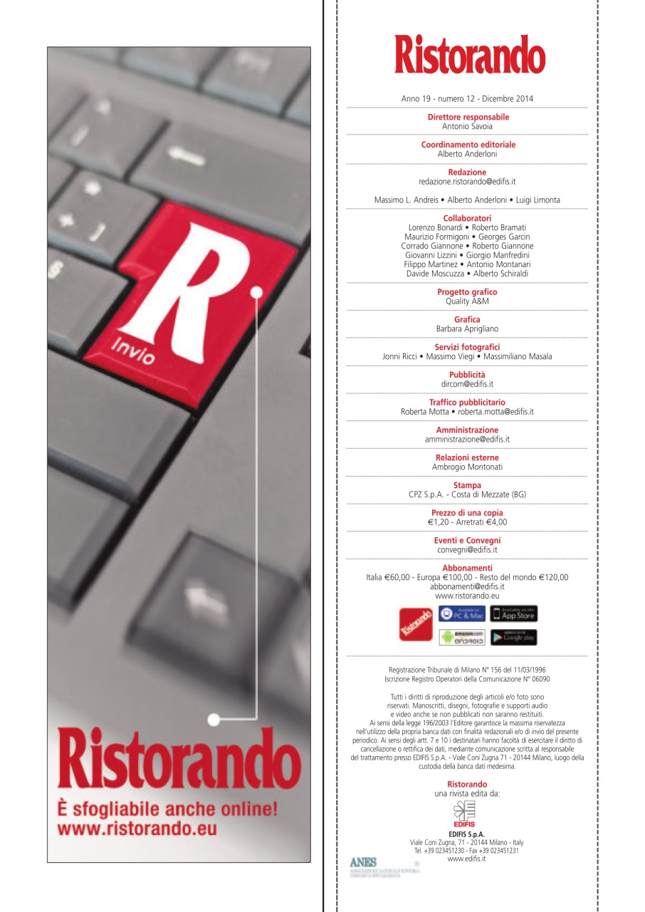 Ristorando Preview Pages