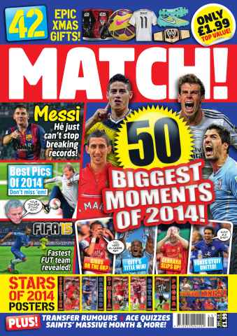 Match issue 2nd December 2014
