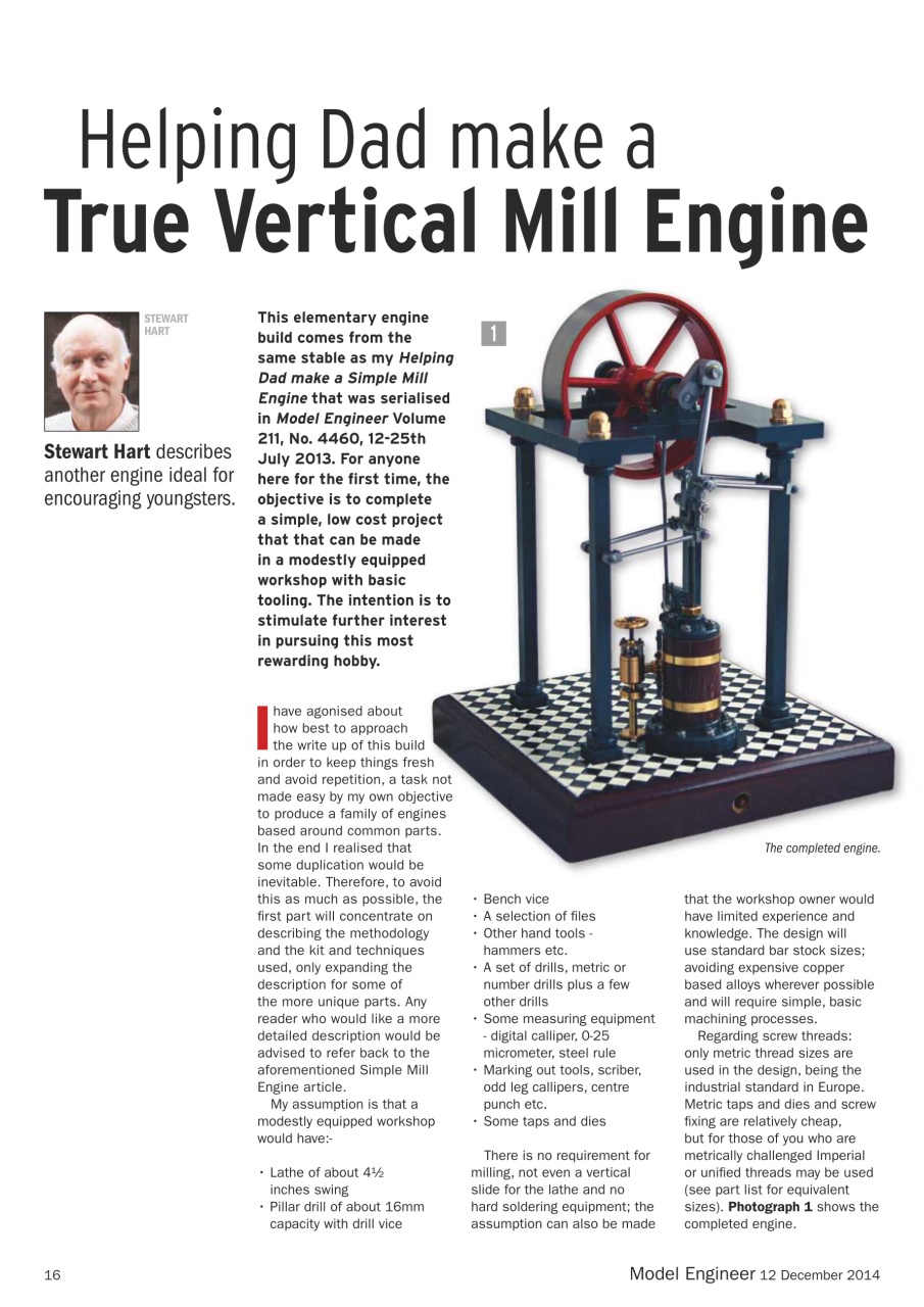 Model Engineer Preview Pages