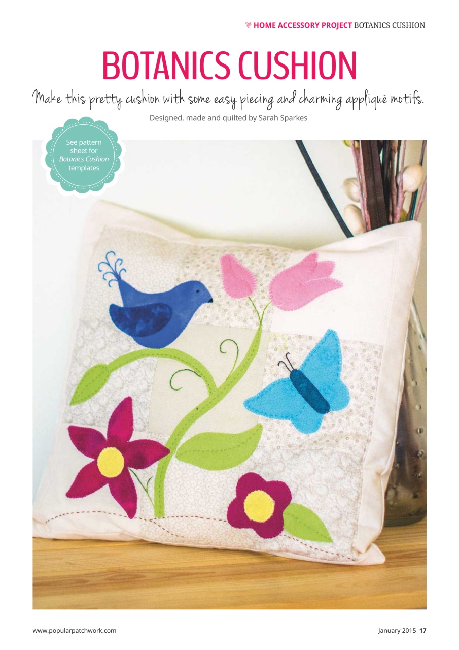 Popular Patchwork Magazine Preview Pages