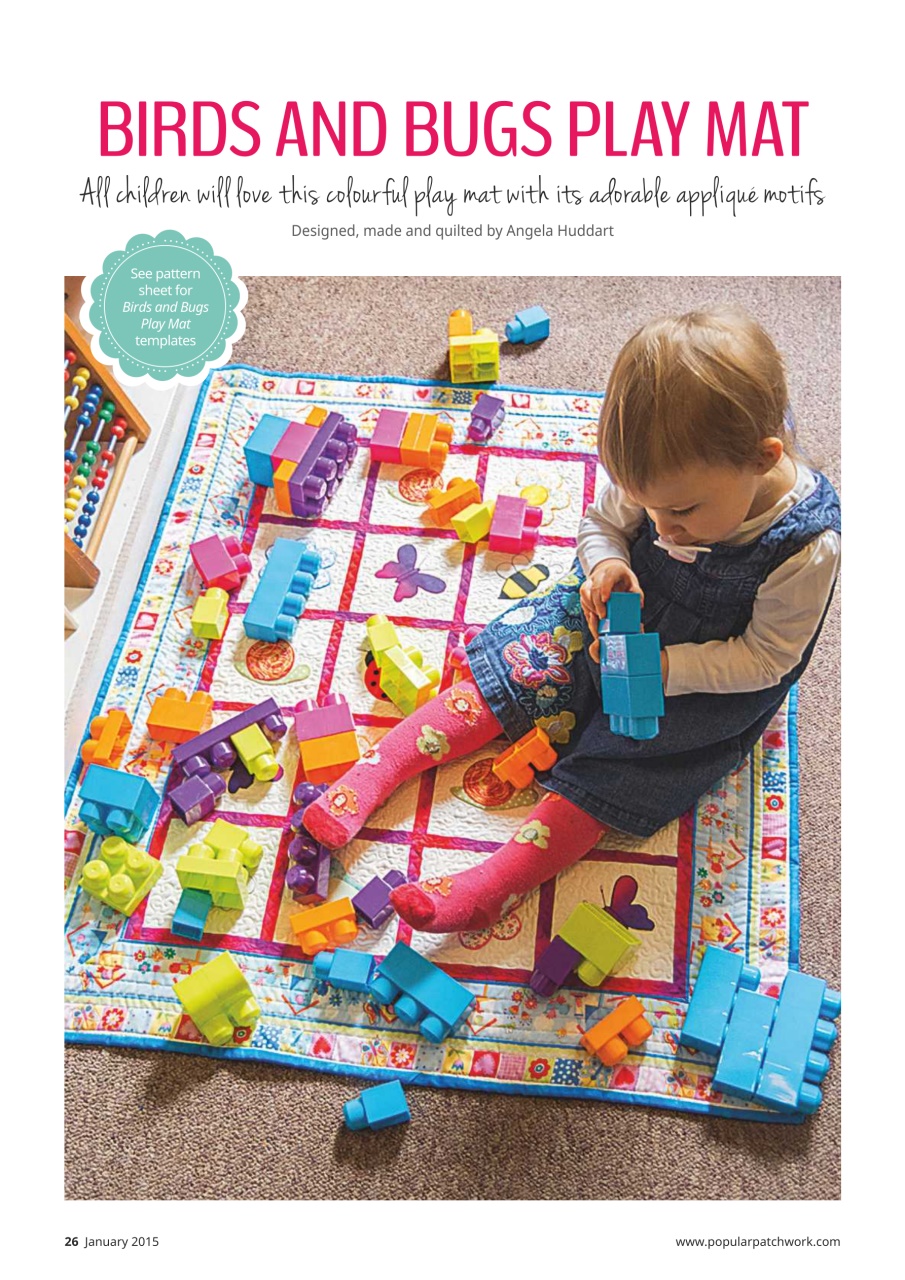 Popular Patchwork Magazine Preview Pages