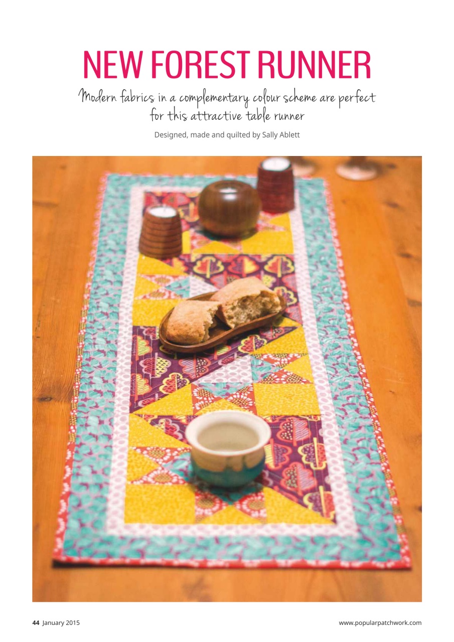 Popular Patchwork Magazine Preview Pages