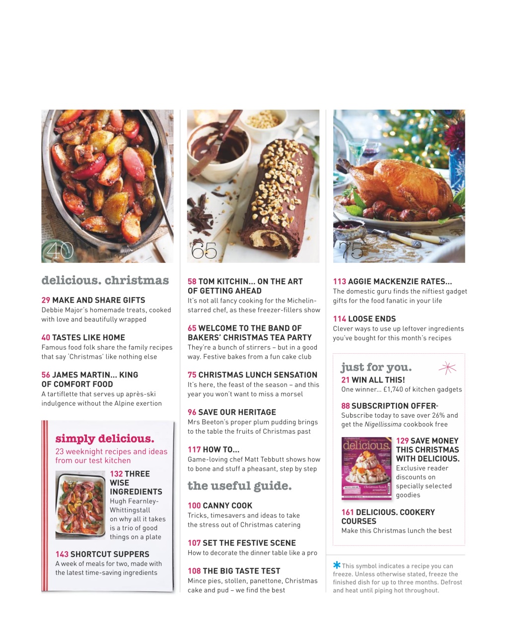 delicious. Magazine Preview Pages