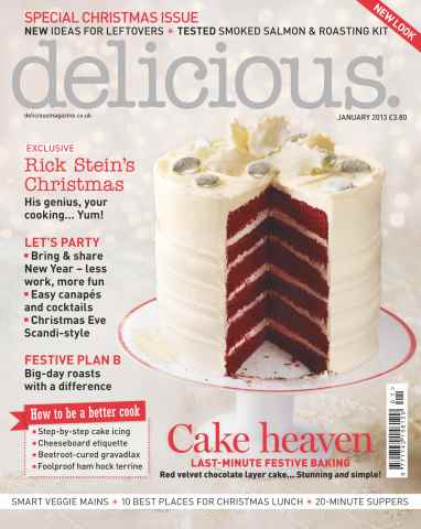 delicious. Magazine issue January 2013