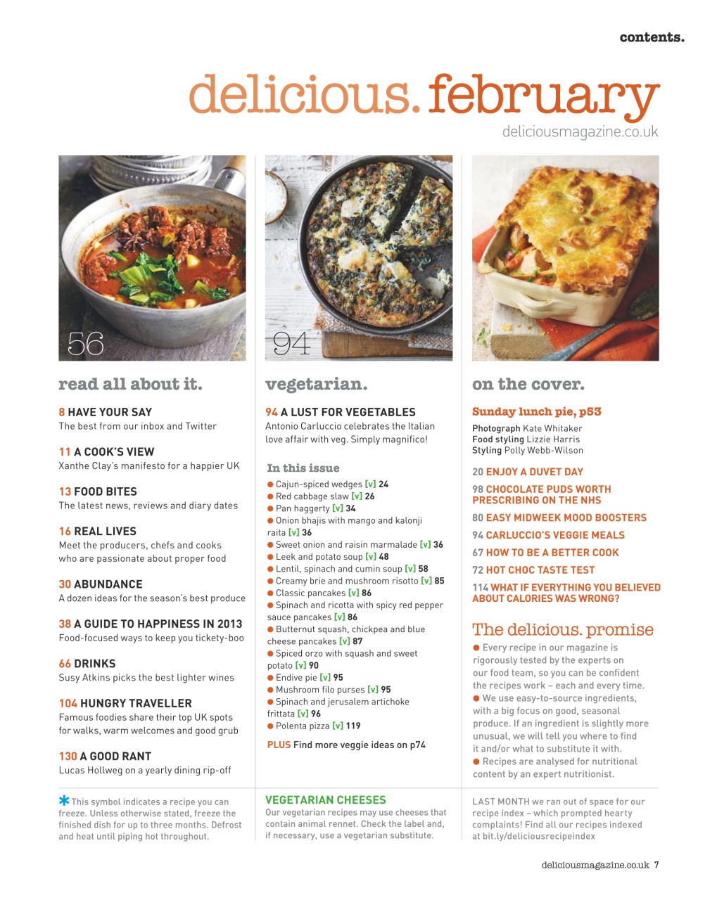 delicious. Magazine Preview Pages