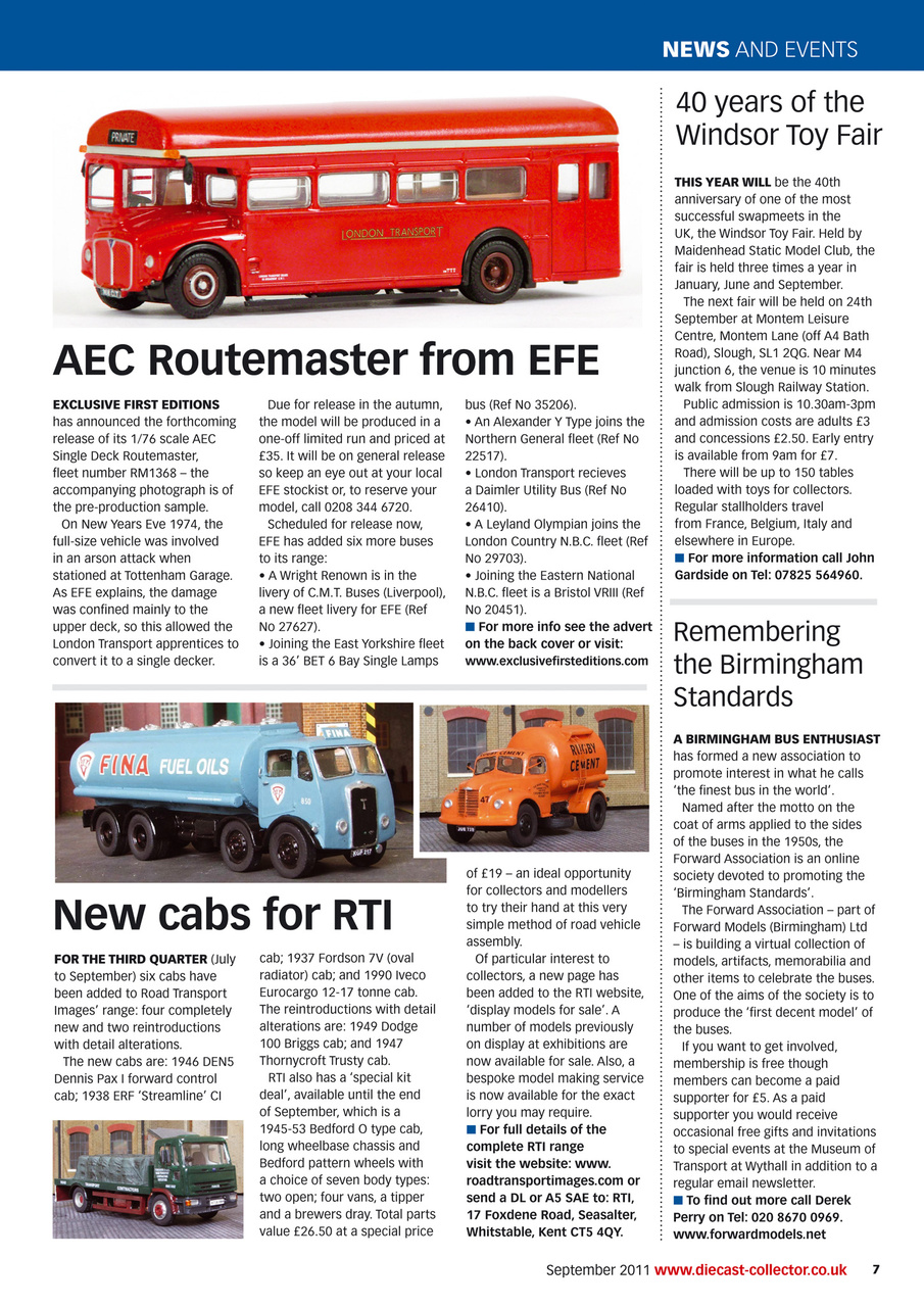 Diecast Collector Preview Pages