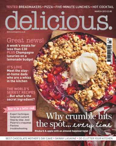delicious. Magazine issue March 2013