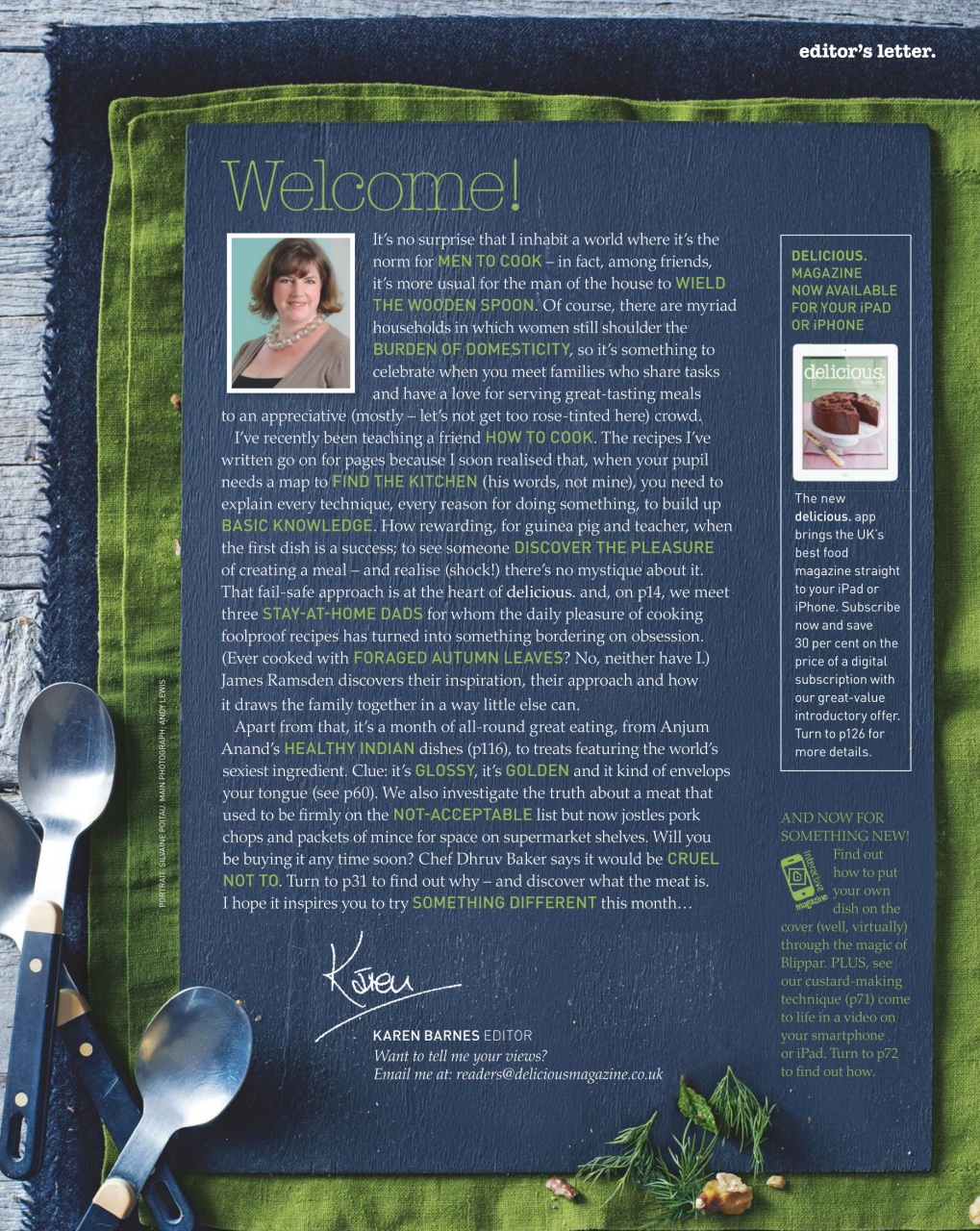 delicious. Magazine Preview Pages