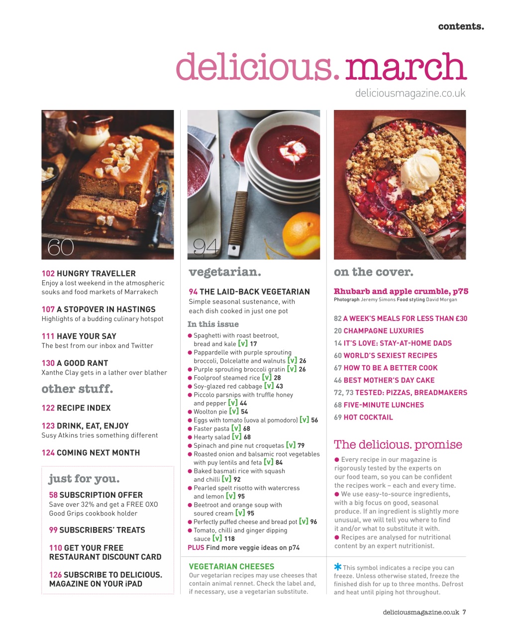 delicious. Magazine Preview Pages