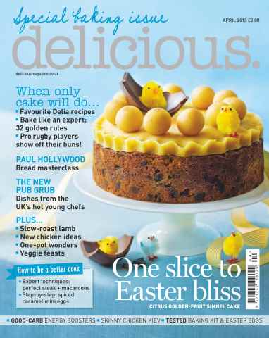 delicious. Magazine issue April 2013