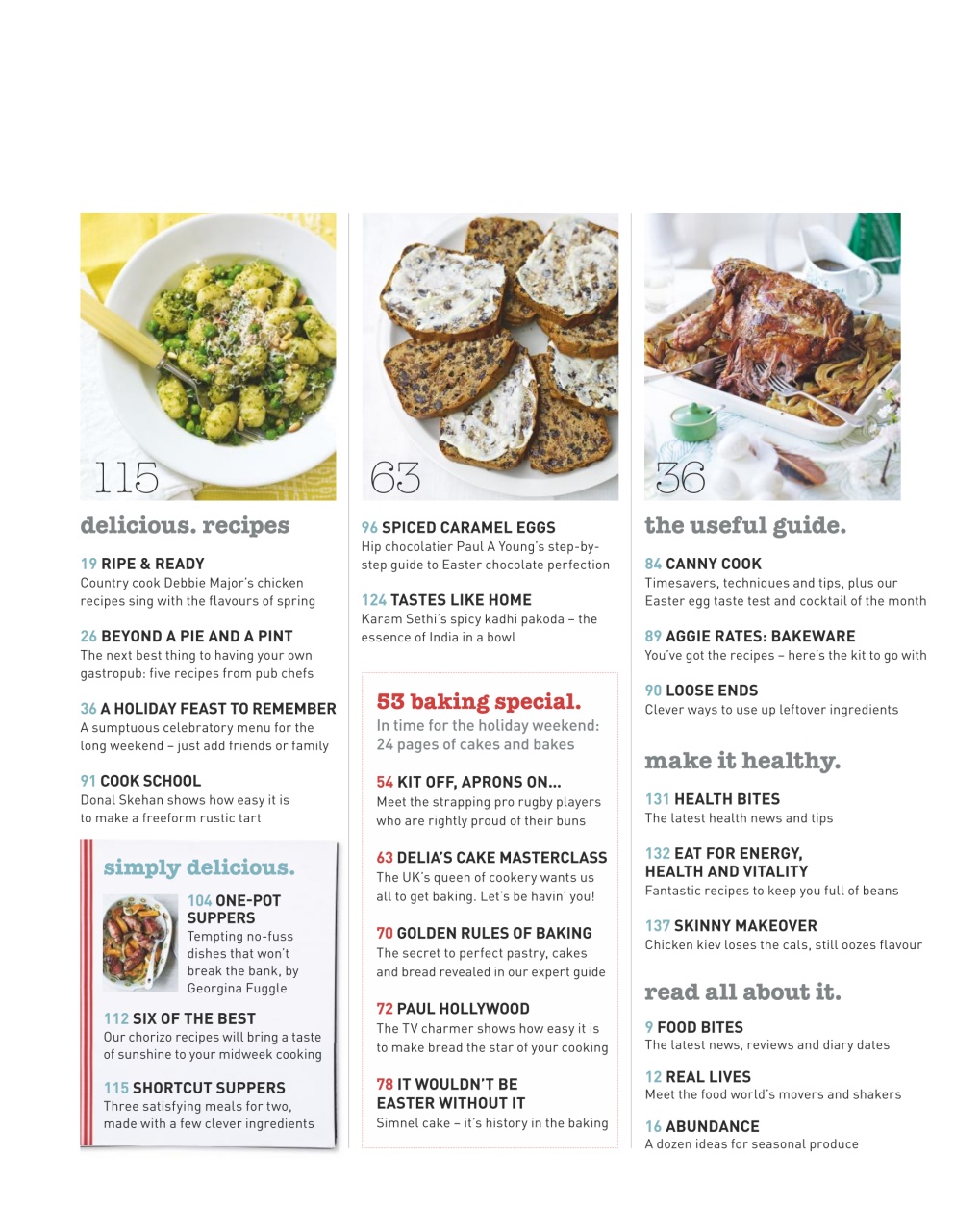 delicious. Magazine Preview Pages