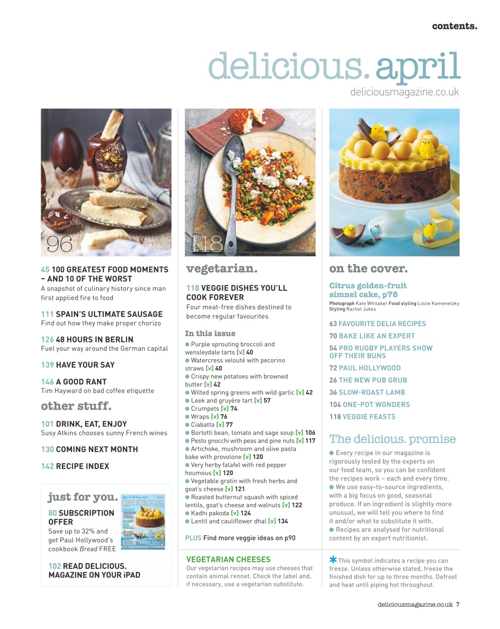 delicious. Magazine Preview Pages