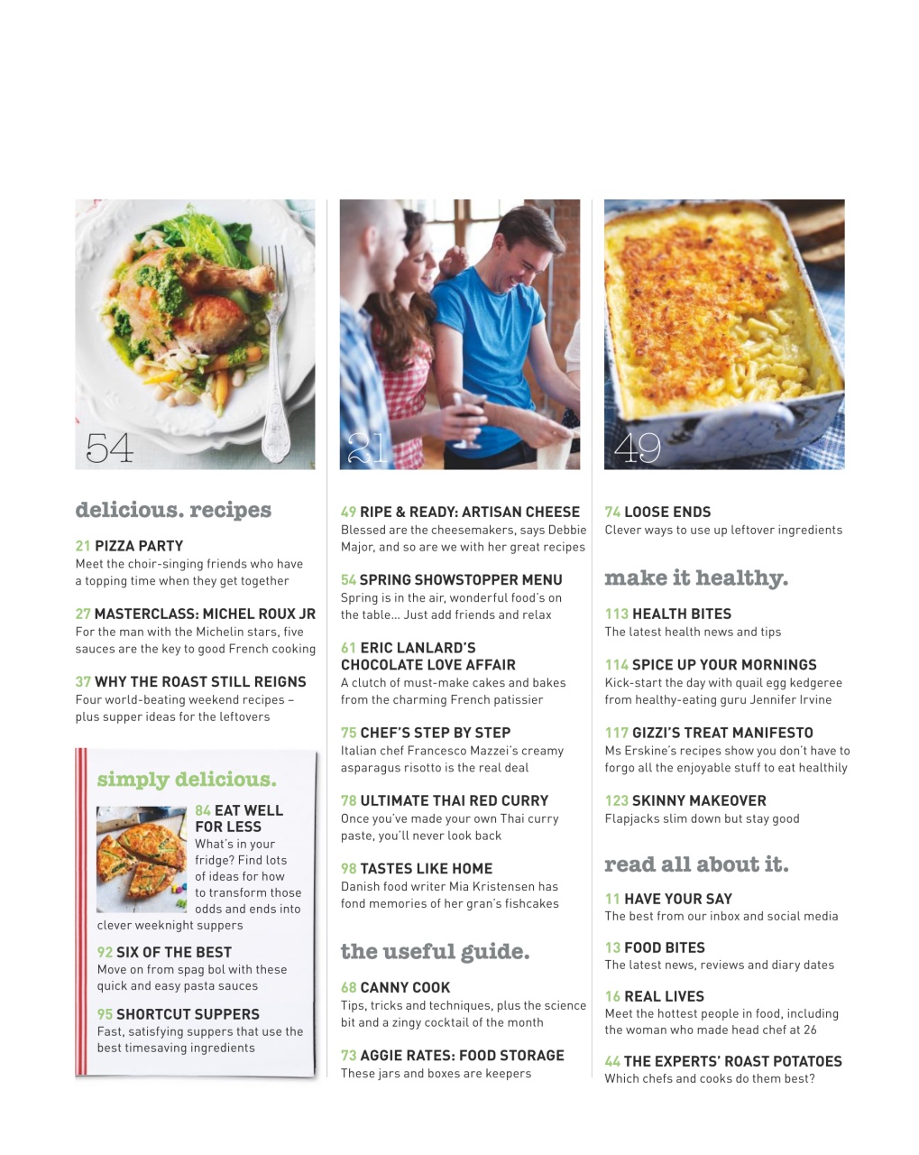 delicious. Magazine Preview Pages