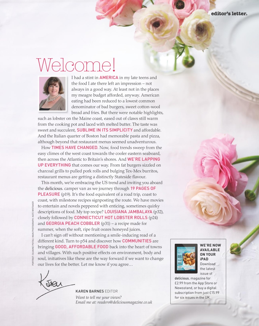 delicious. Magazine Preview Pages