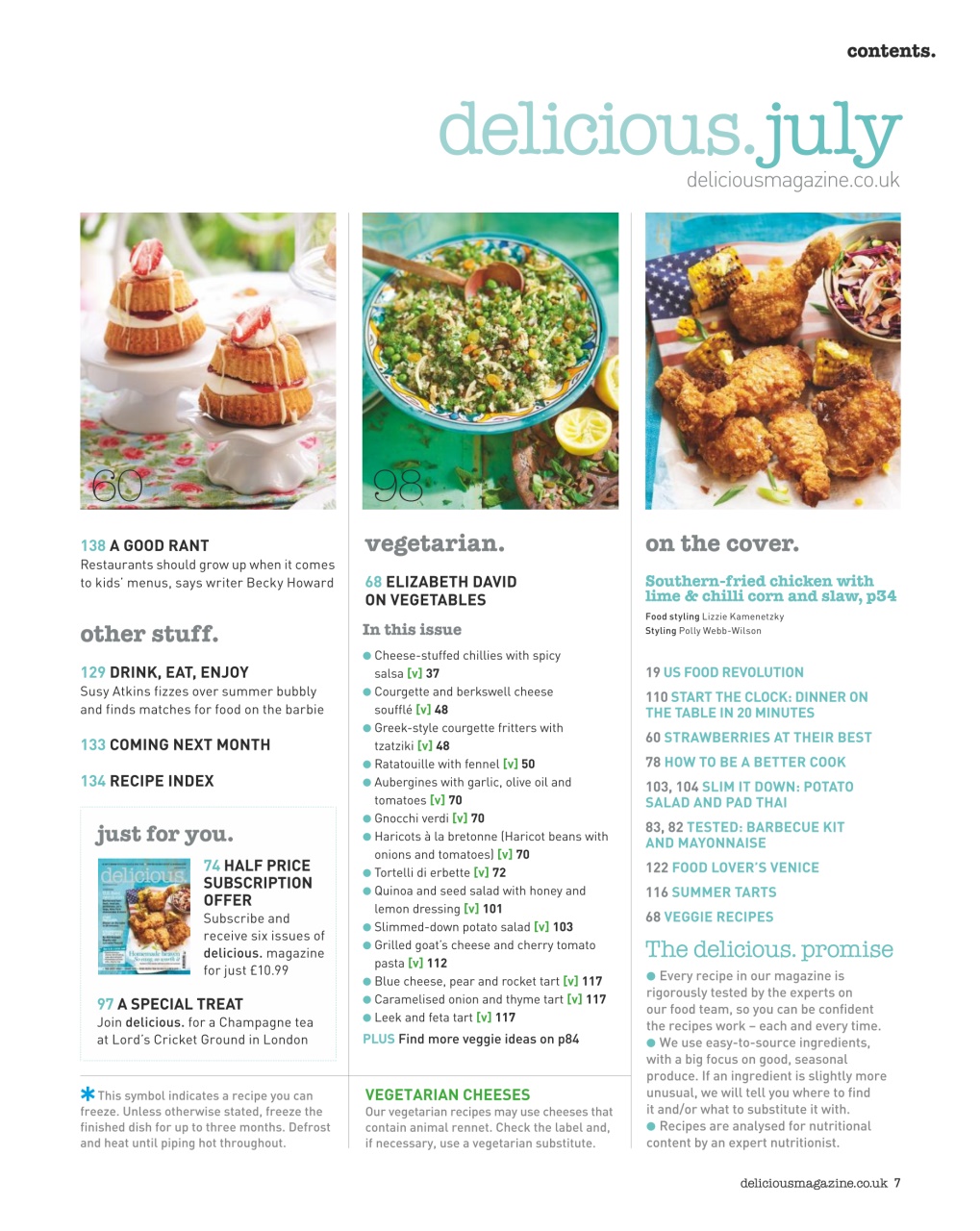 delicious. Magazine Preview Pages