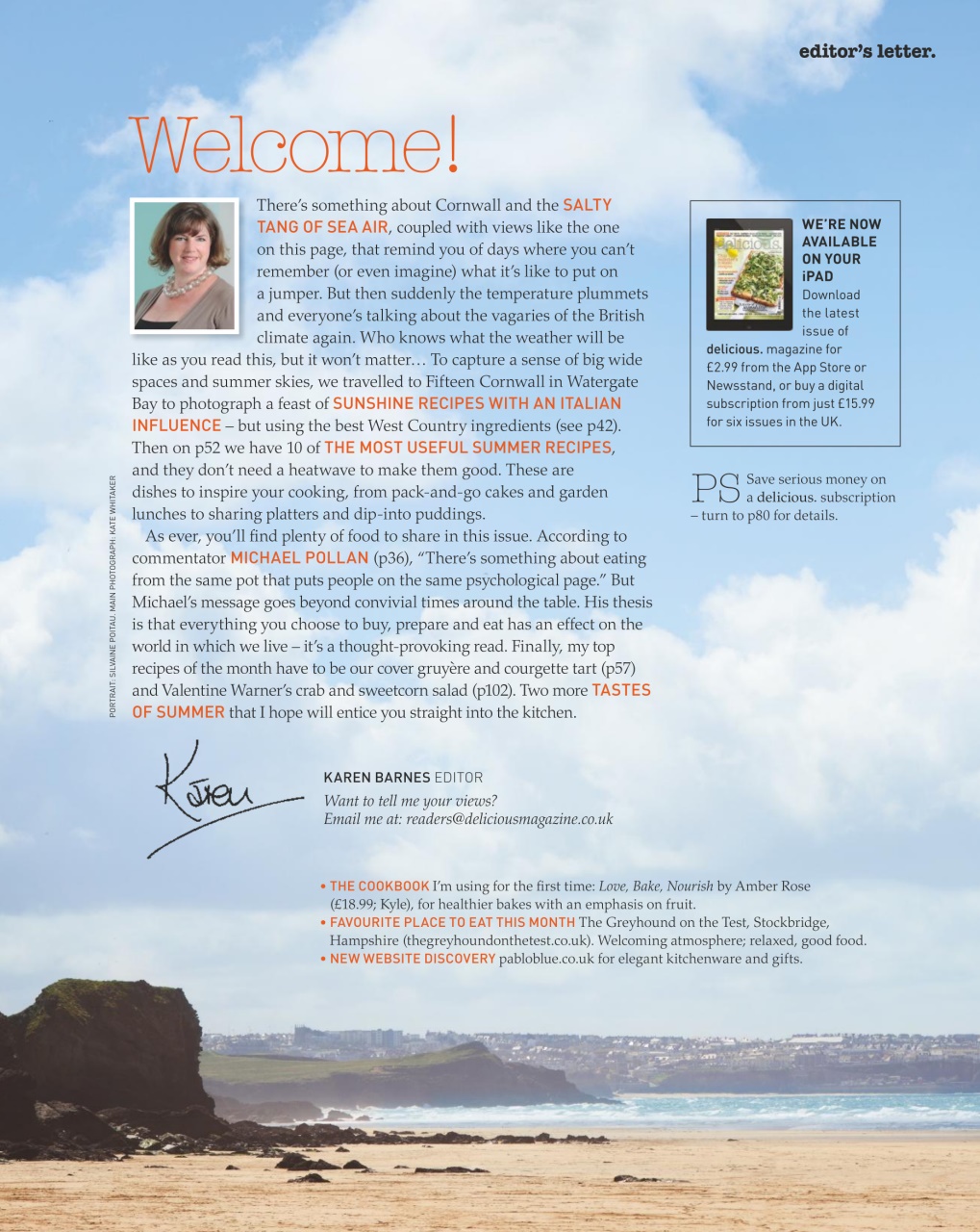 delicious. Magazine Preview Pages