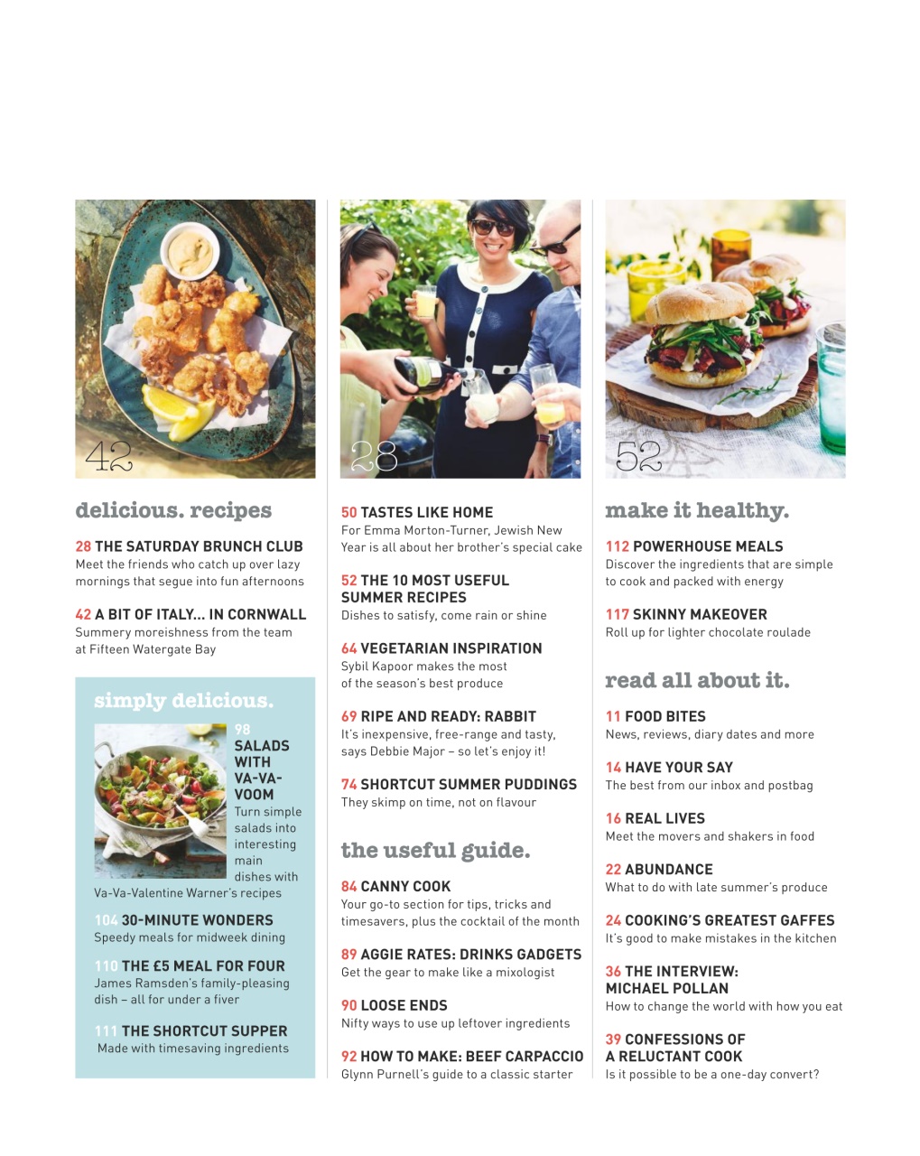 delicious. Magazine Preview Pages