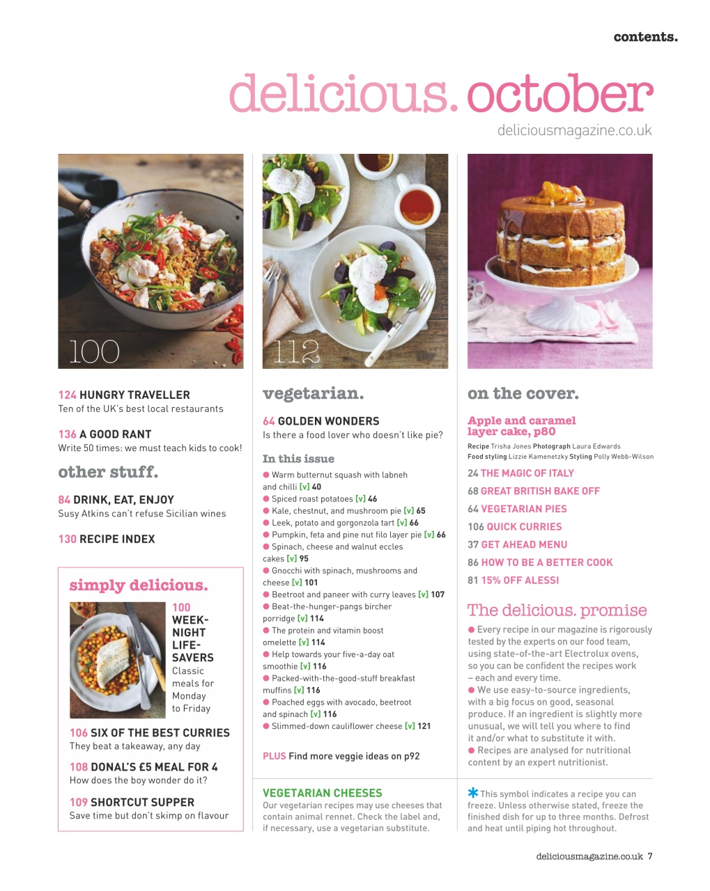 delicious. Magazine Preview Pages