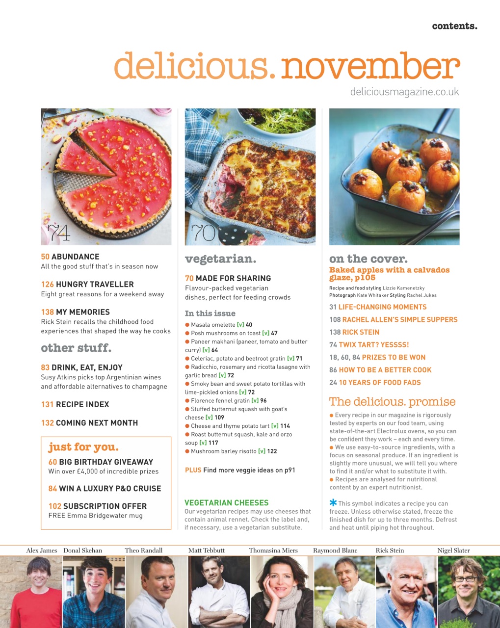 delicious. Magazine Preview Pages