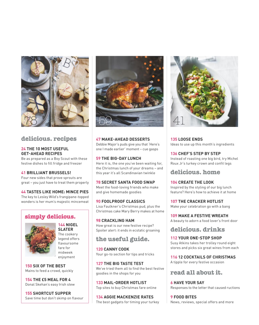 delicious. Magazine Preview Pages