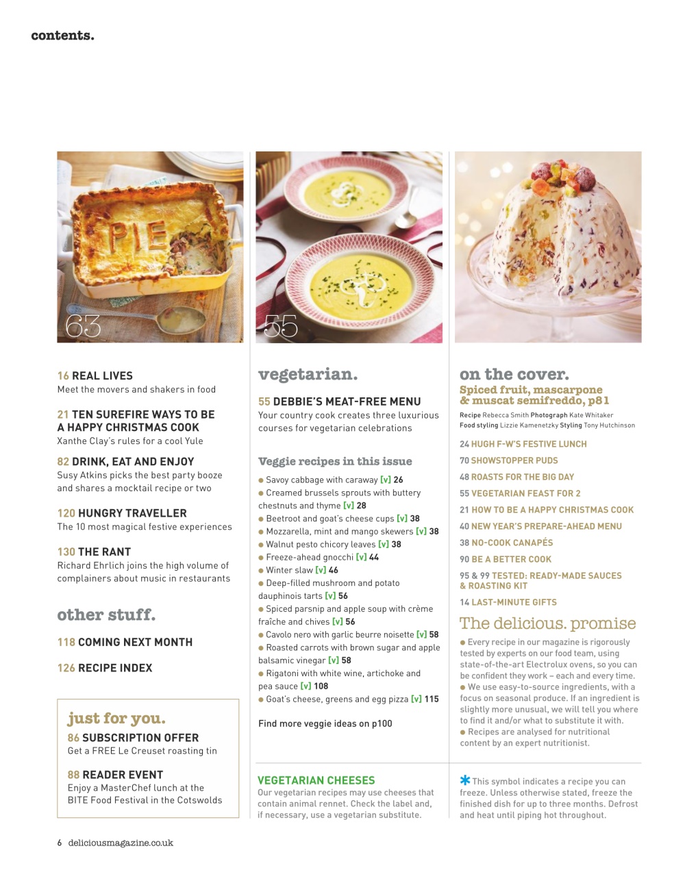 delicious. Magazine Preview Pages