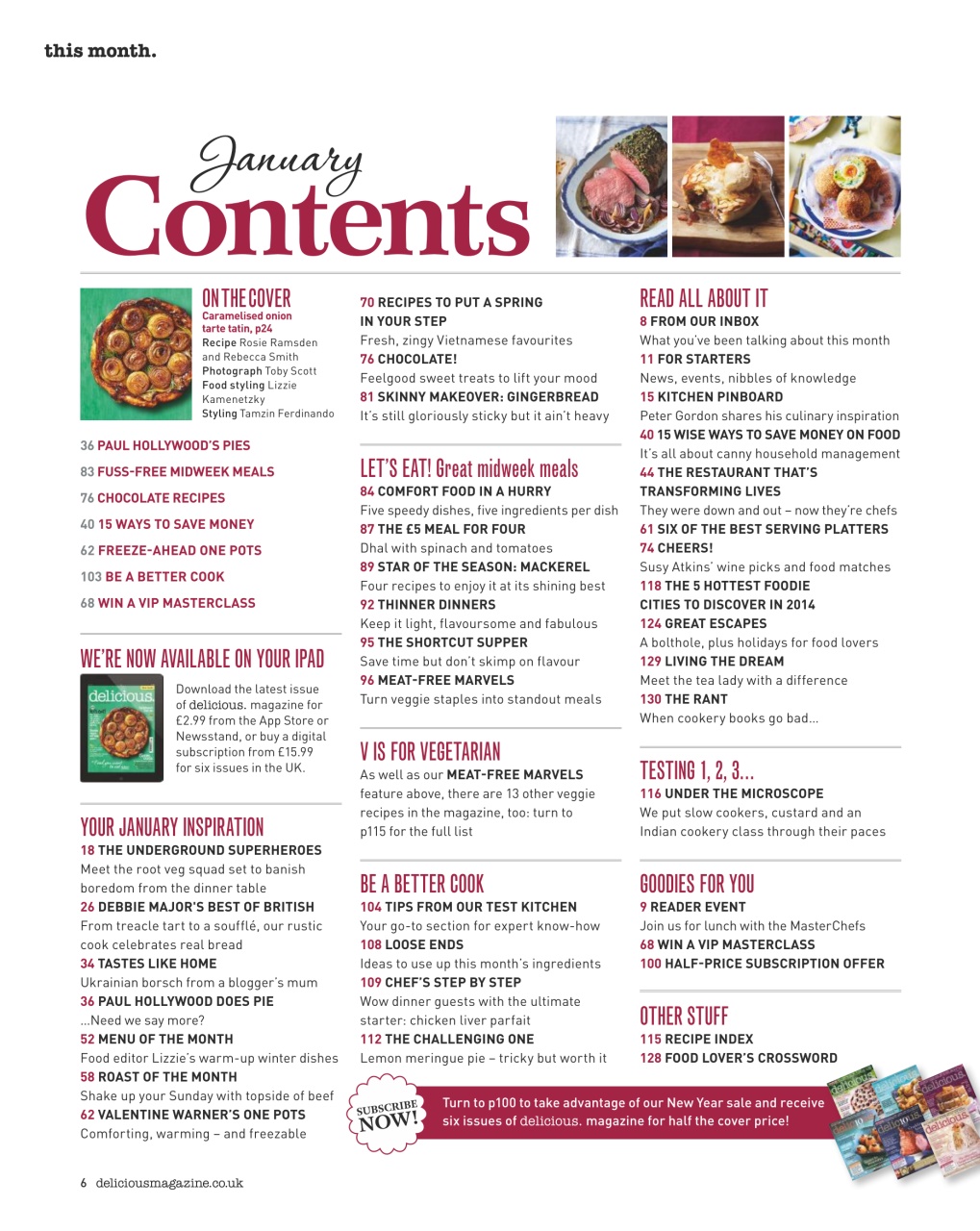 delicious. Magazine Preview Pages