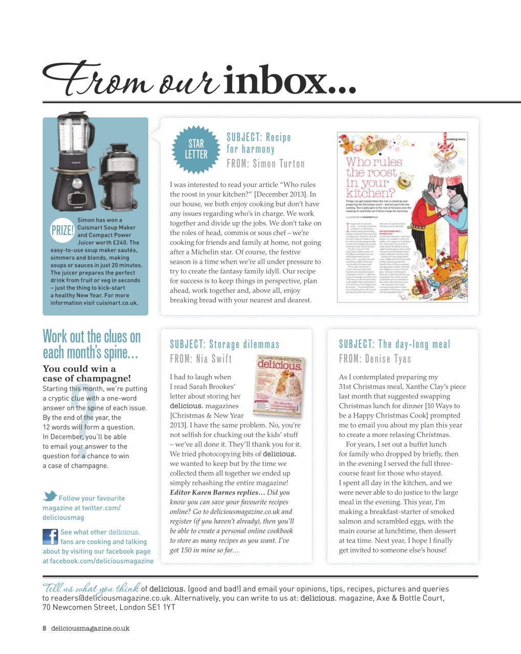 delicious. Magazine Preview Pages