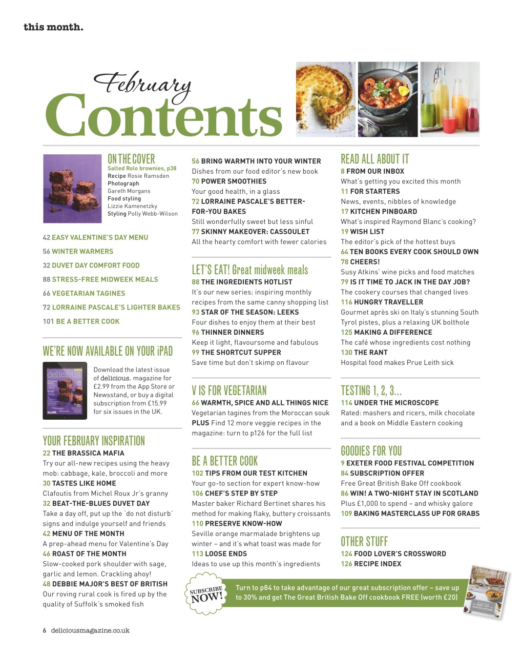 delicious. Magazine Preview Pages