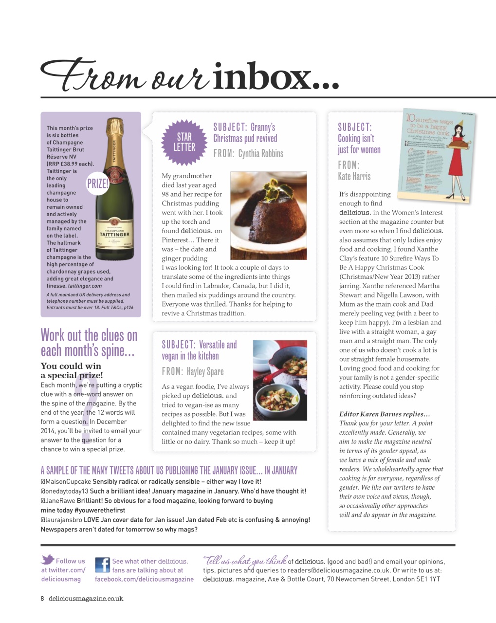 delicious. Magazine Preview Pages