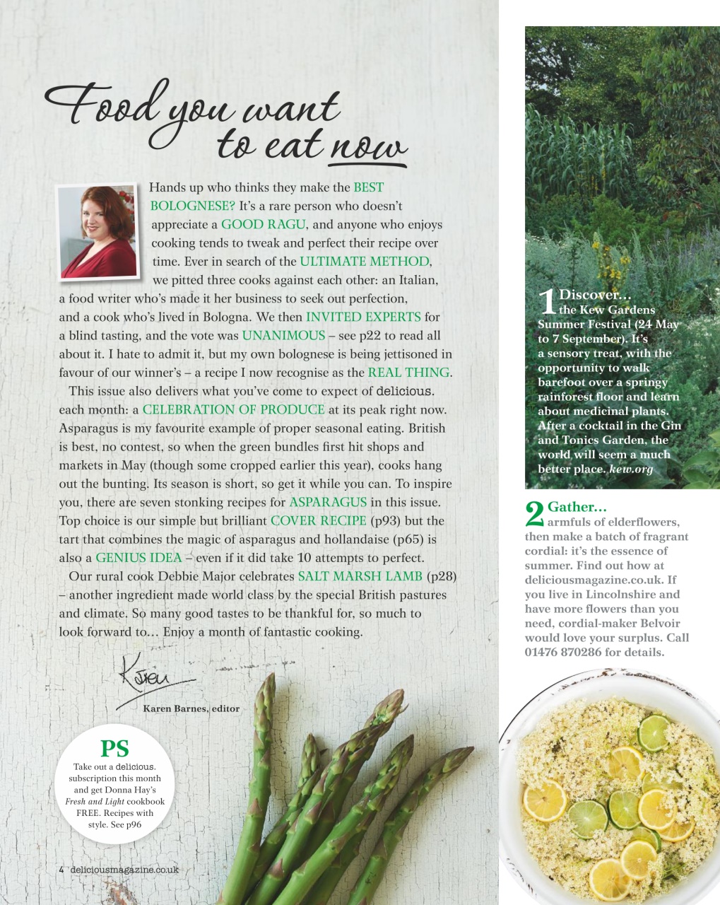 delicious. Magazine Preview Pages