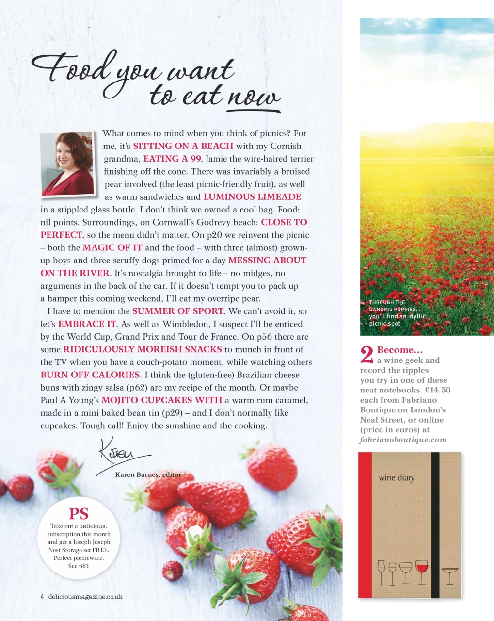 delicious. Magazine Preview Pages