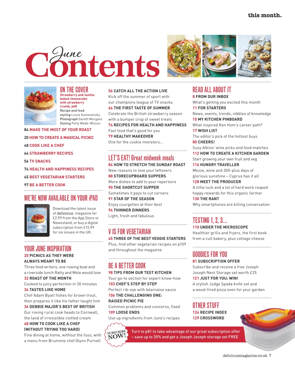 delicious. Magazine Preview Pages