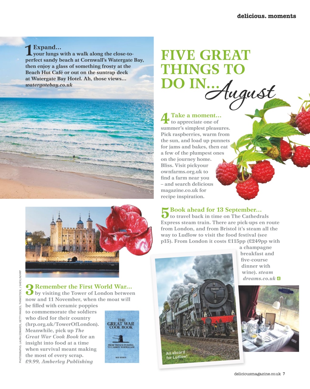 delicious. Magazine Preview Pages