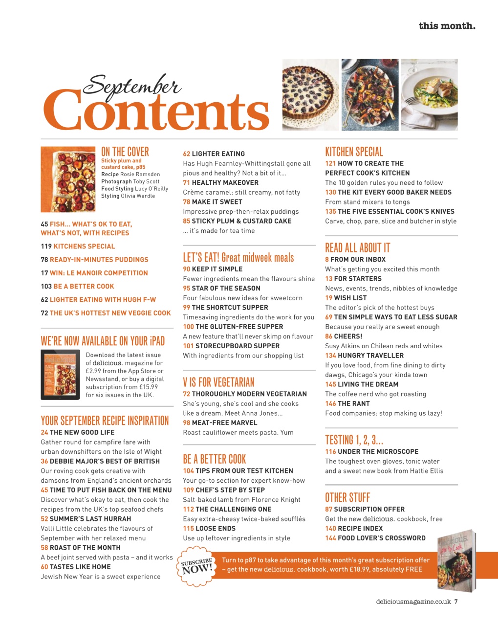 delicious. Magazine Preview Pages