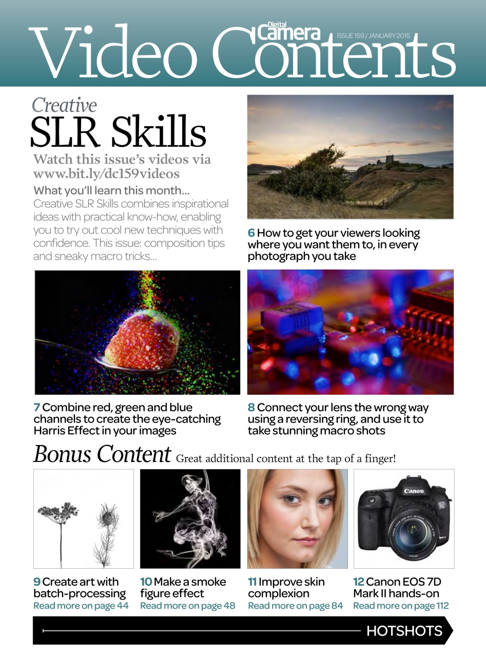 Digital Camera Magazine Preview Pages