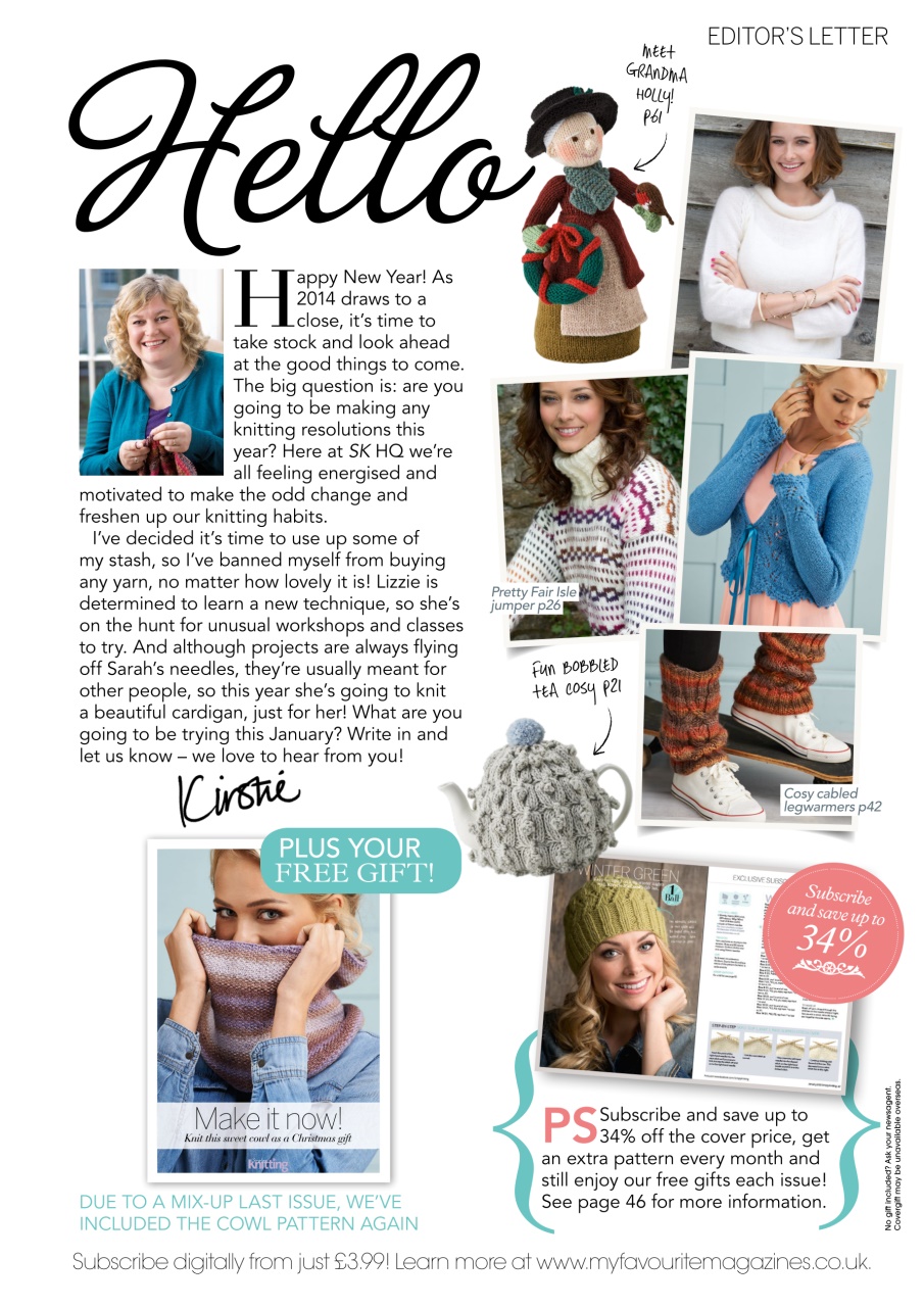 Simply Knitting Preview Pages