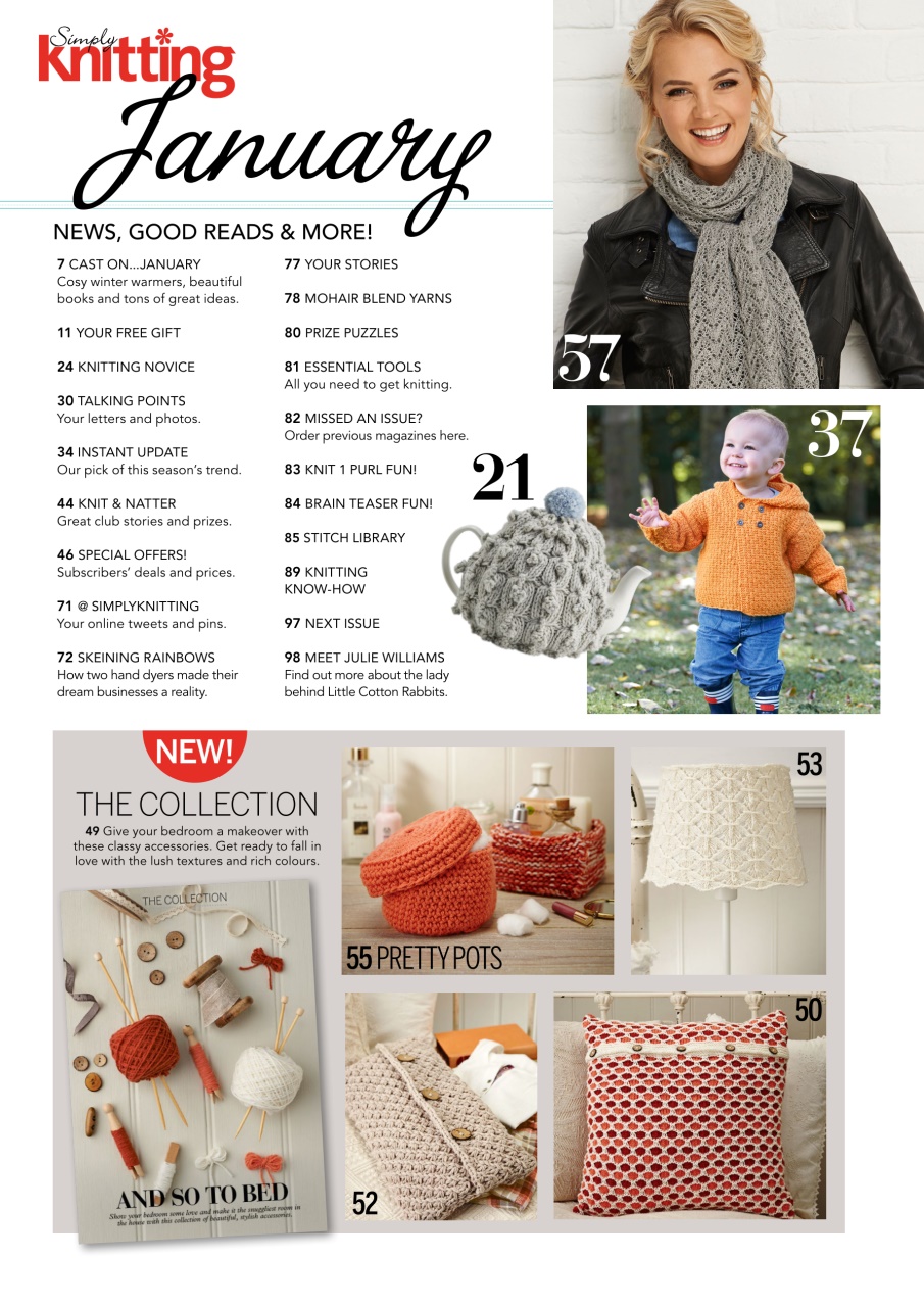 Simply Knitting Preview Pages