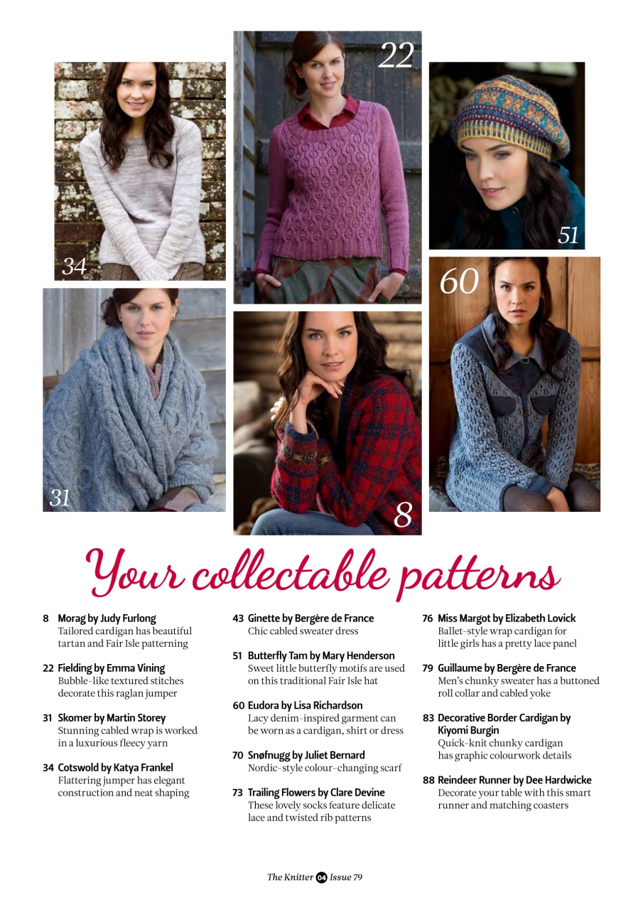 The Knitter Preview Pages