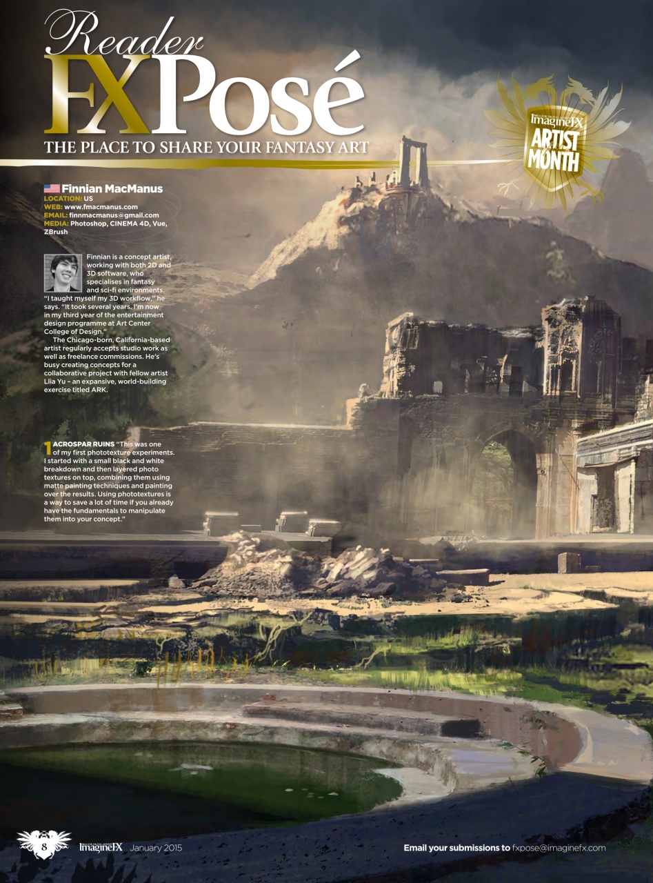 ImagineFX Preview Pages