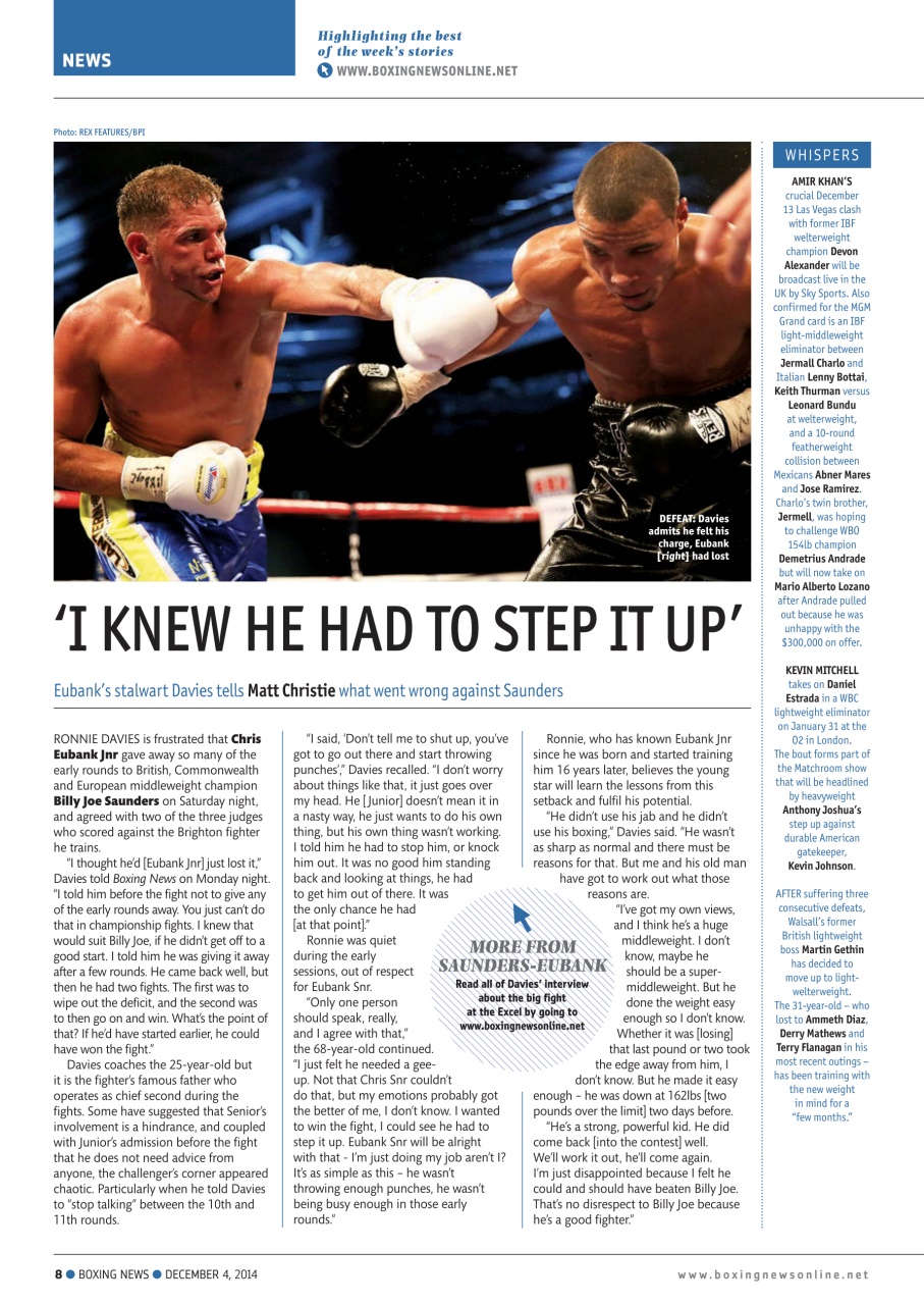 Boxing News Preview Pages