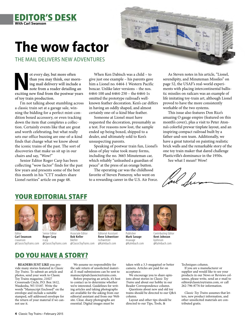 Classic Toy Trains Preview Pages