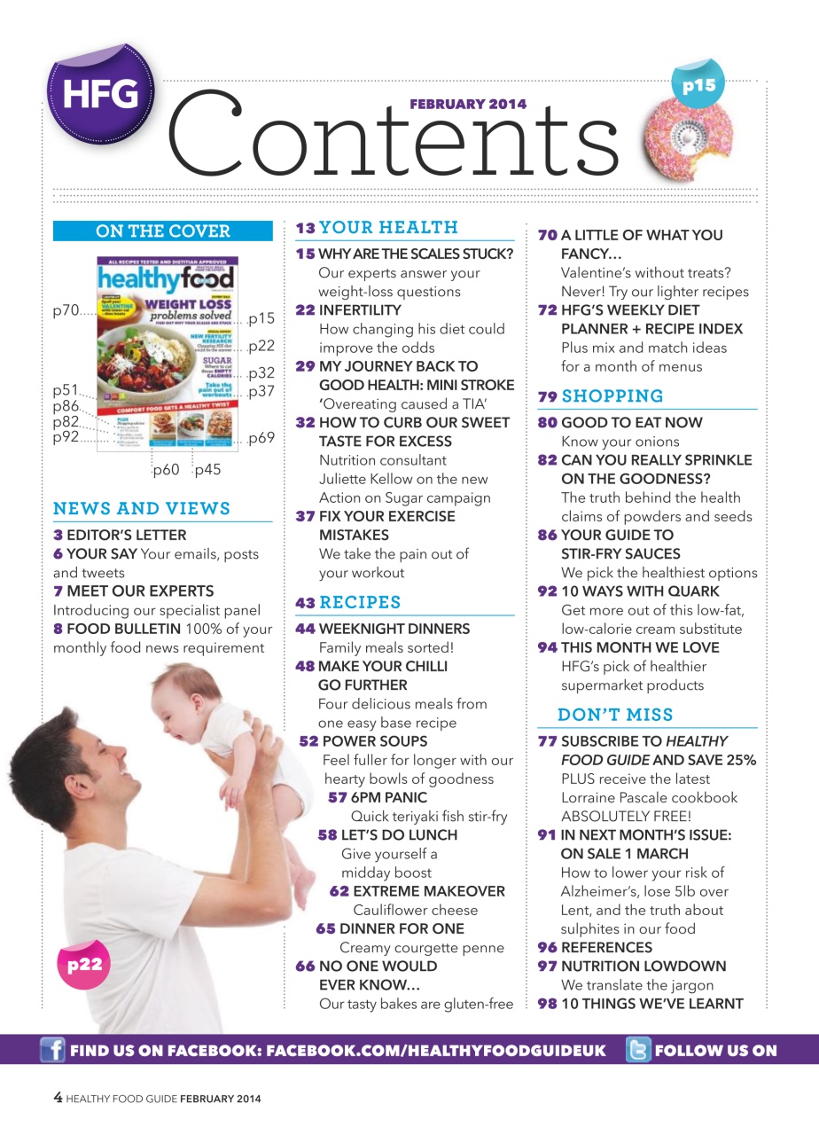 Healthy Food Guide Preview Pages