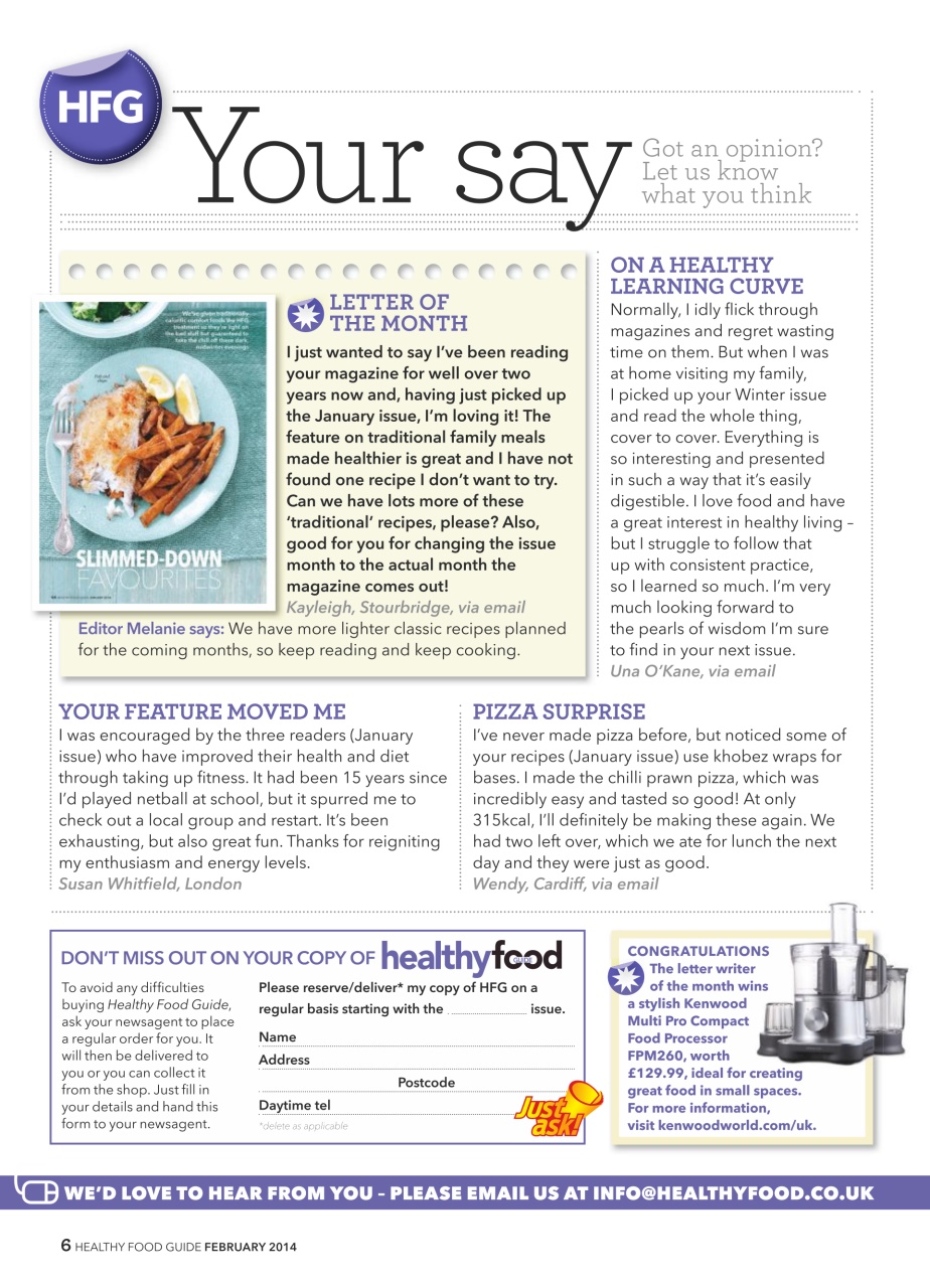 Healthy Food Guide Preview Pages