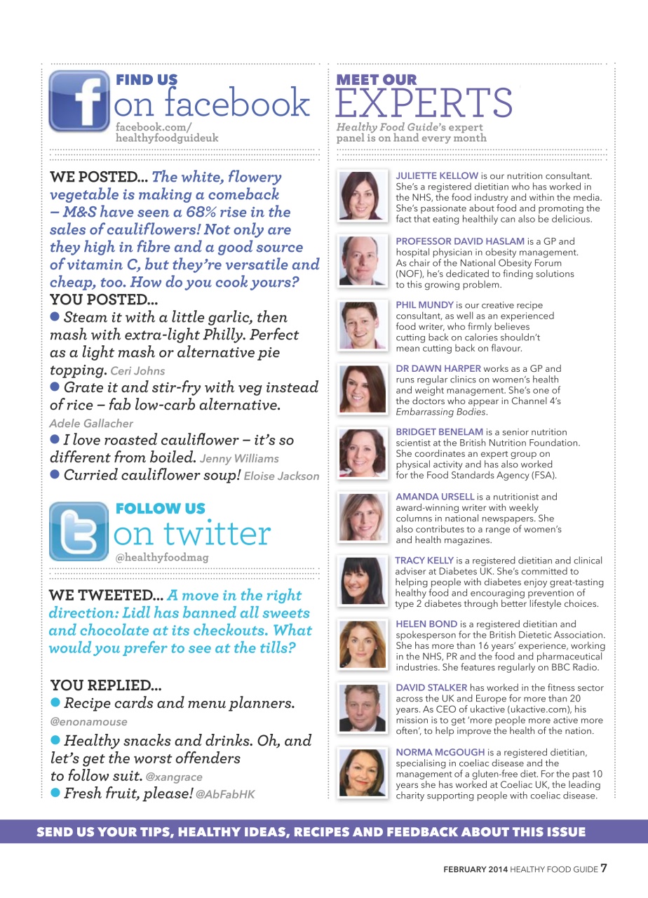 Healthy Food Guide Preview Pages