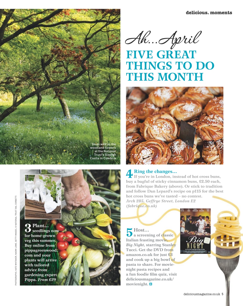 delicious. Magazine Preview Pages