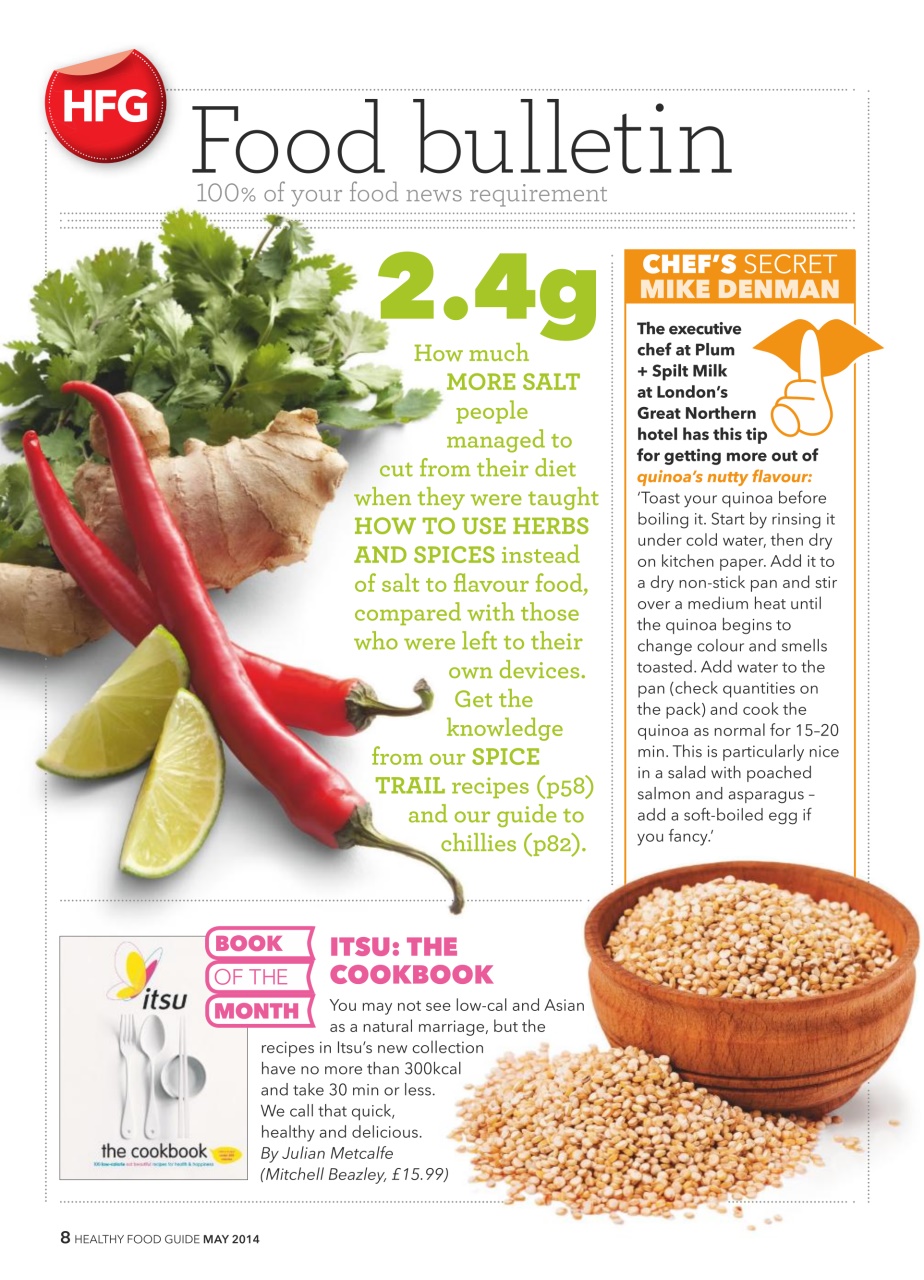Healthy Food Guide Preview Pages