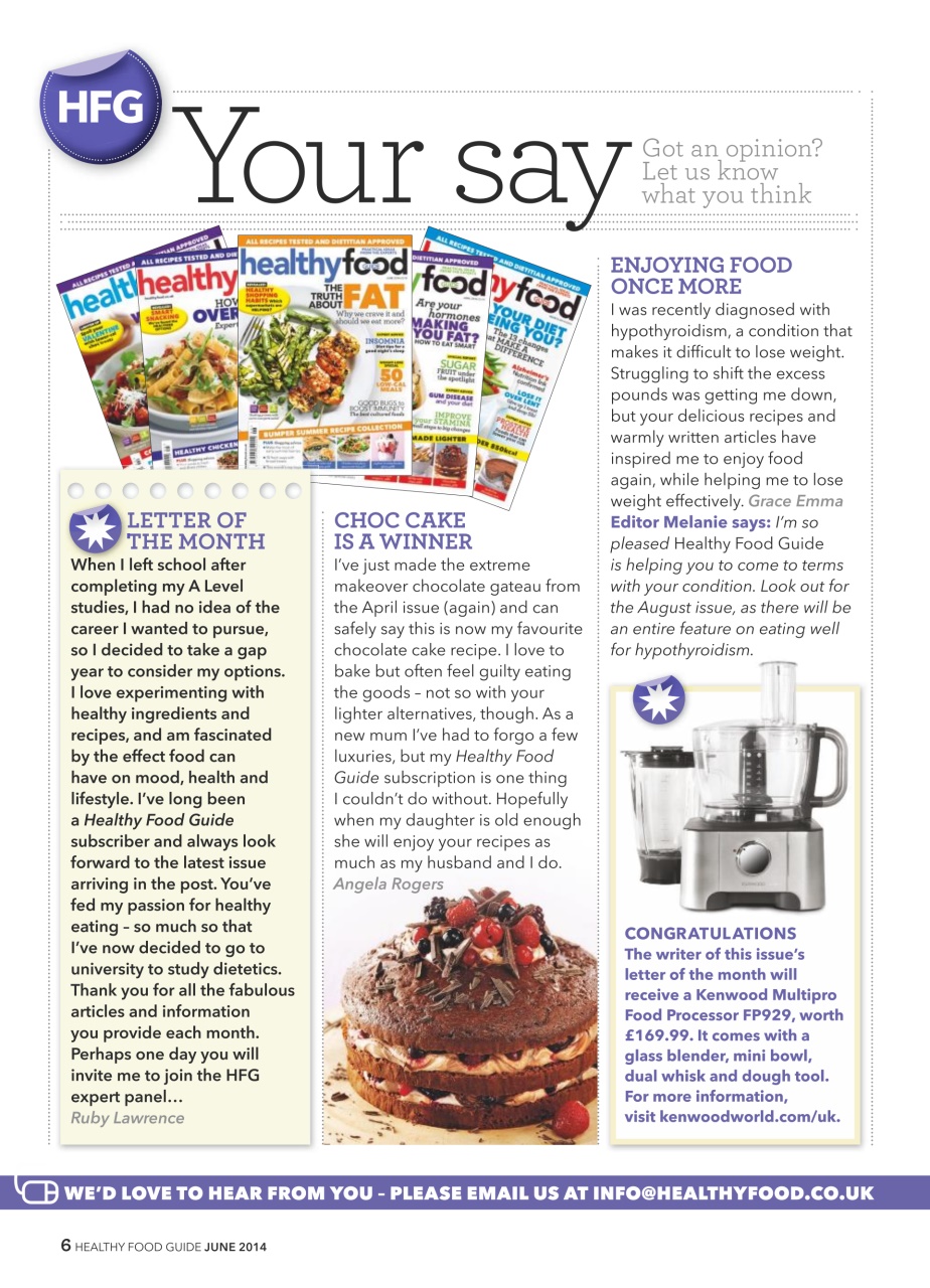 Healthy Food Guide Preview Pages
