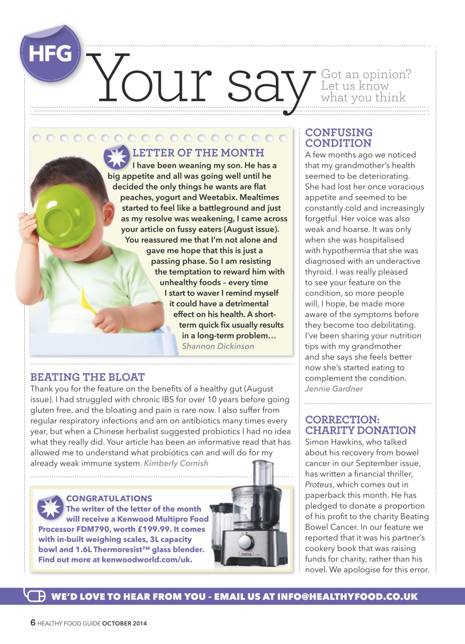 Healthy Food Guide Preview Pages