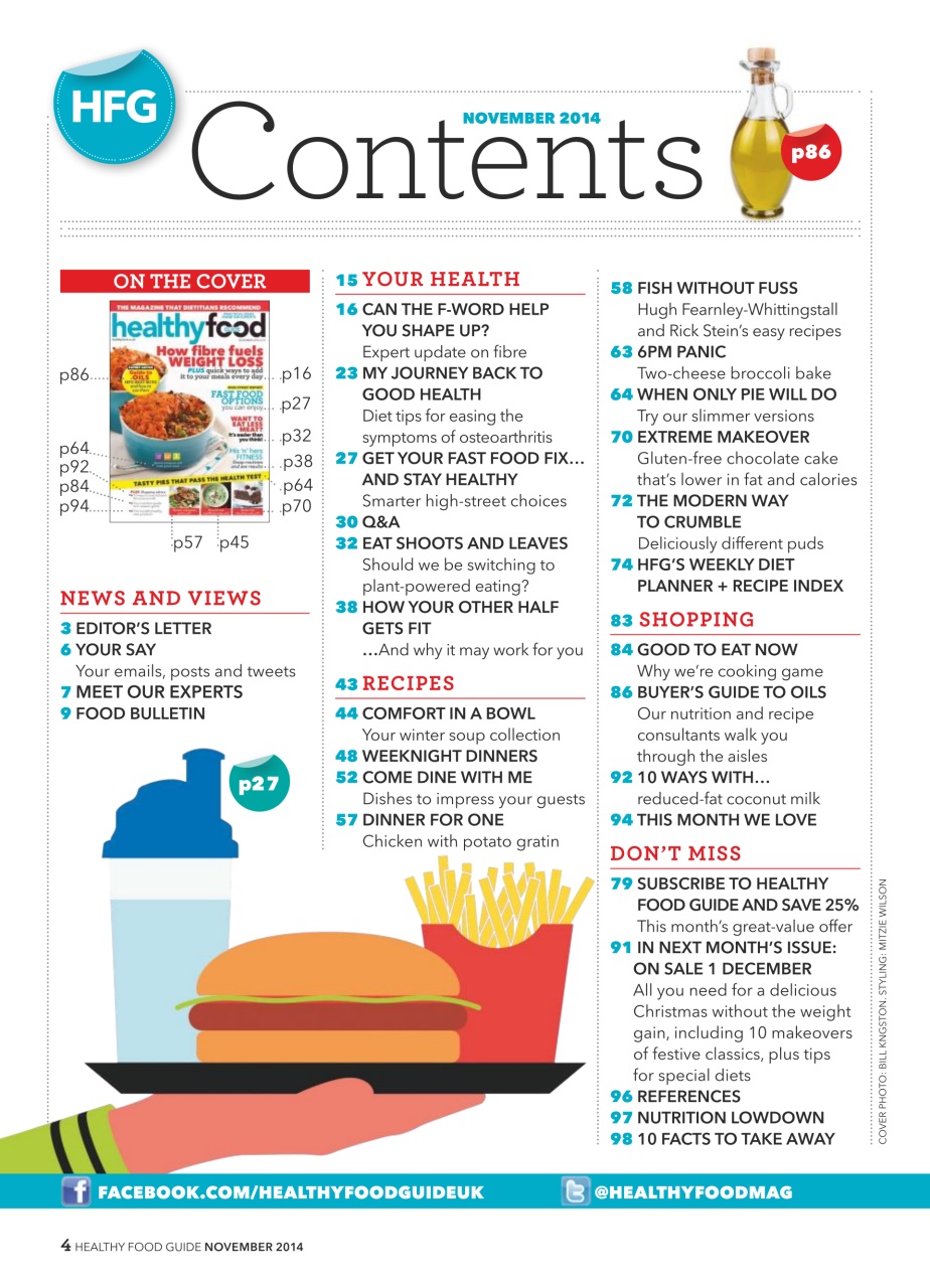 Healthy Food Guide Preview Pages