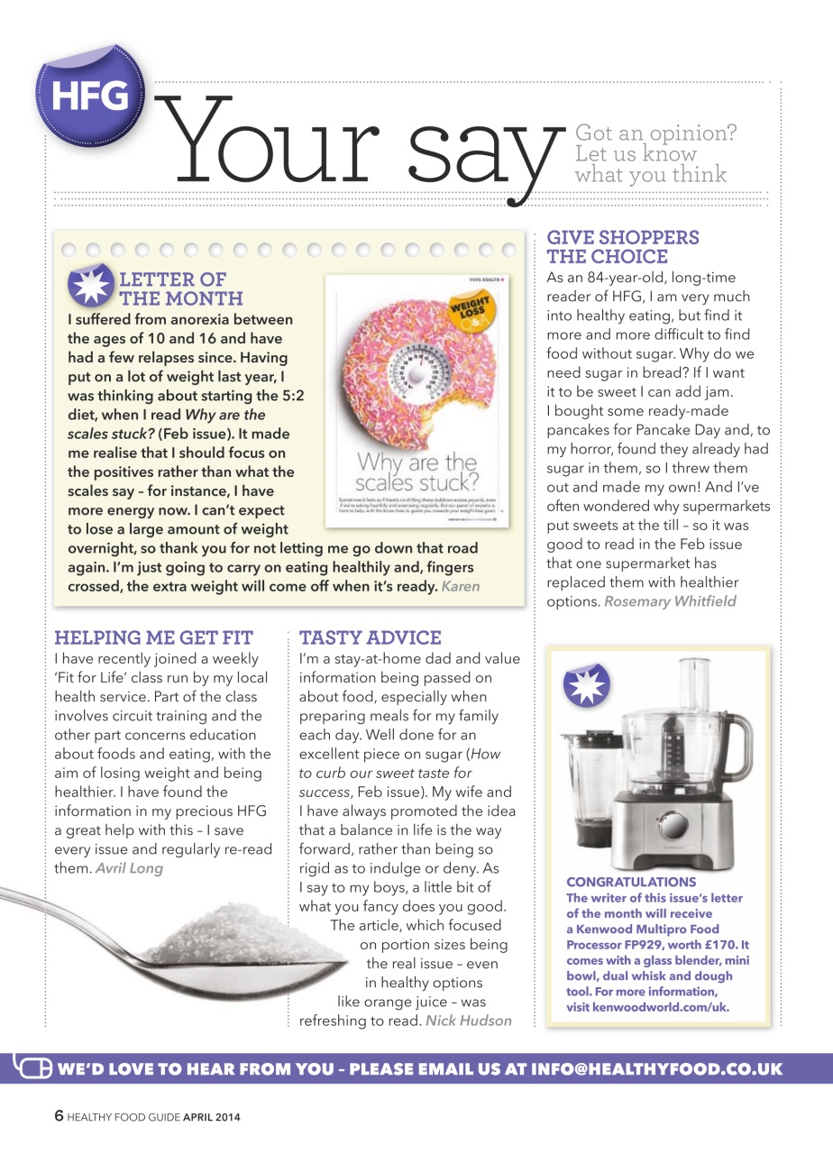 Healthy Food Guide Preview Pages